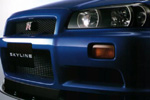 R34 Nissan Skyline GT-R Headlight Picture